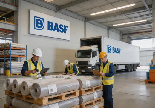 BASF shipping preparation